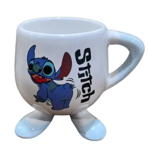 Taza patitas stitch